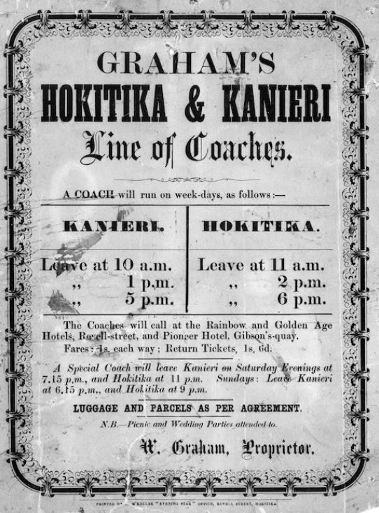 Hokitika Coaches 1875